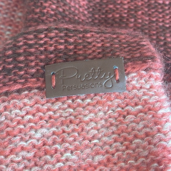 NWT Gaia Pretty Persuasions Infinity Scarf Mini Throw NWT - Picture 5 of 6